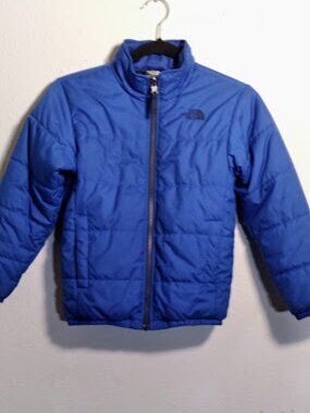 The North Face Jacket Youth Size: S 7/8 Royal Blue Quilted Puffer